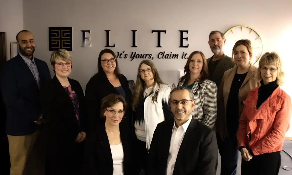 Team photo of the staff at Elite Accounting, Consulting & Tax.